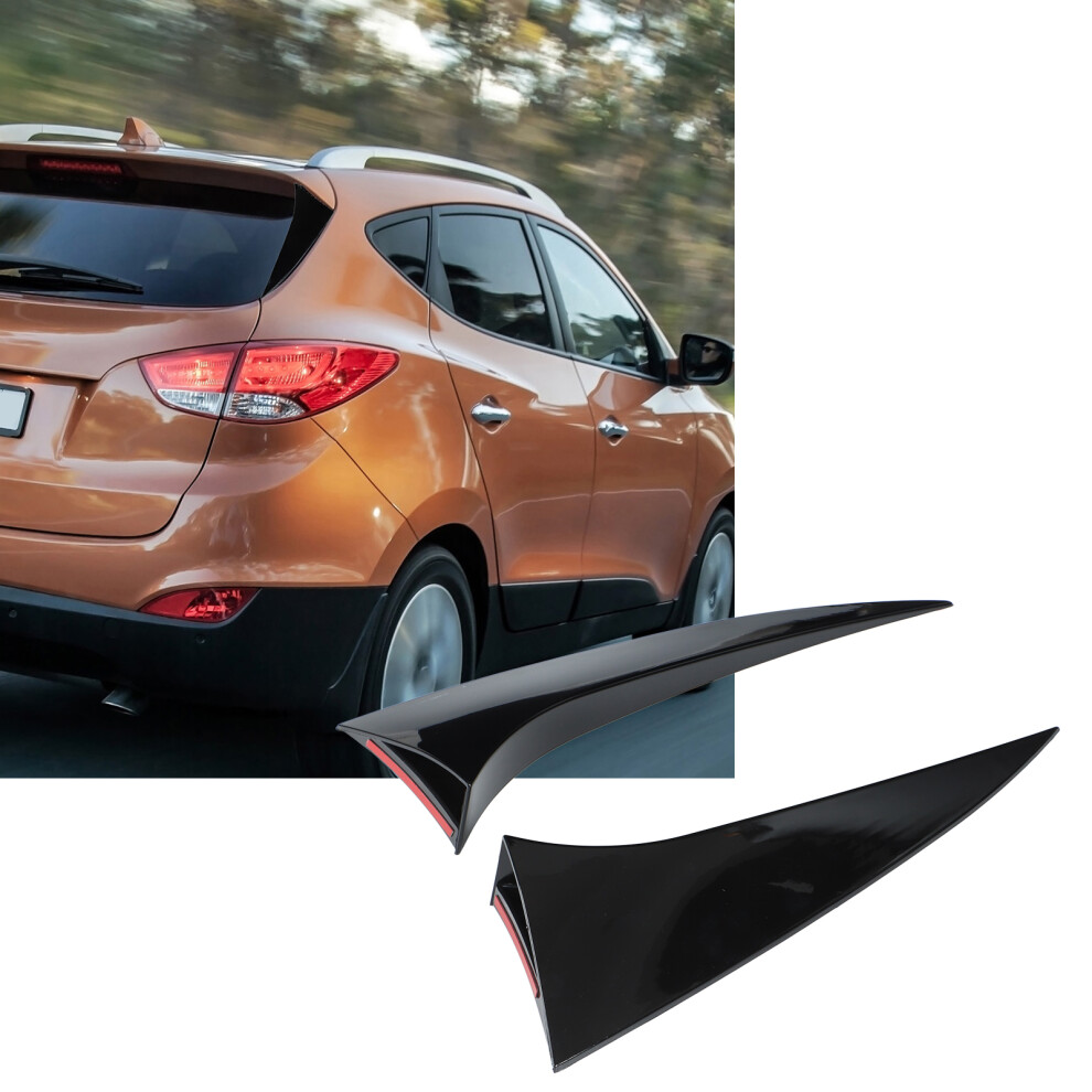 Hyundai Ix35 2010Â2017 Rear Window Splitter Glossy Set Of 2 Black 7601356729152