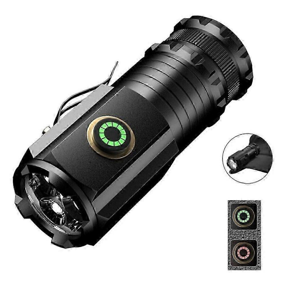 Kikidex (As Show, One Size) The World's Strongest Tactical Flashlight, Powerful Mini Light
