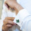 Två Gröna -bladiga Manchettknappar För Shamrock 4