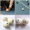2St Professionella Slitstarka Poolbollar Utbytbara Vita Bollar 10