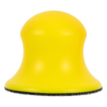 3 75 Mm PU Slipunderlag För Slipdisk Polerpad Handslipblock (Gul)