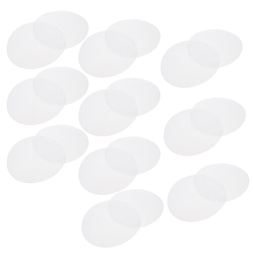 20Pcs Korsstygn Plastnätplatta 3D 14,7 Cm 2