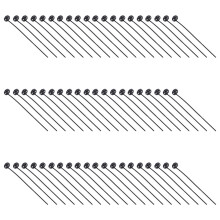 60Pcs Hållbara Plastrundknappar Sömnad För Kläder