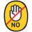 Do Not Touch Identifierings Etikett Lederband För Husdjur 8