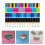 5Pcs Kalimba Tummpiano Inlärningssticker 6