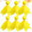 6St Professionella Fotbolls Straffflaggor (Gul) 7