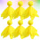 6St Professionella Fotbolls Straffflaggor (Gul) 10