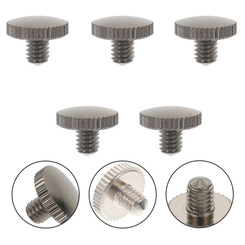 5Pcs Trumpetskruvar Ringdragsskruvar Tillbehör (Silver) 2