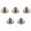5Pcs Trumpetskruvar Ringdragsskruvar Tillbehör (Silver) 5