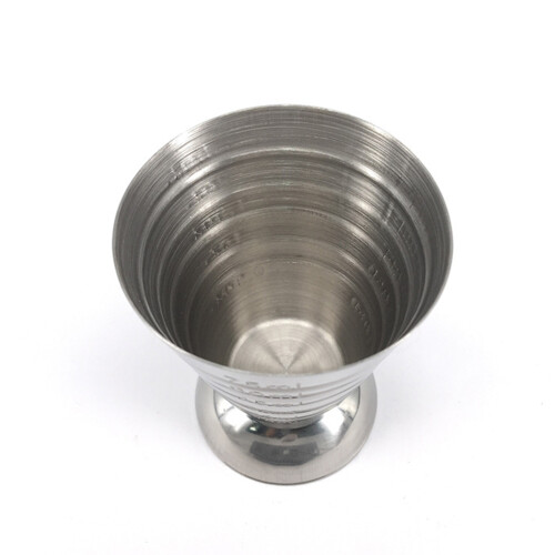 3Pcs 75 Ml Universal Stainless Steel Jigger Cup Silver Ounce Mätkopp 2