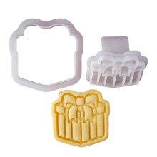 Mini emporte-pièces sur le thème de noël, moules-coffret cadeau