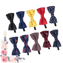 Modeklassisk Förknuten Polyester Slips Formell Dubbelskiktad