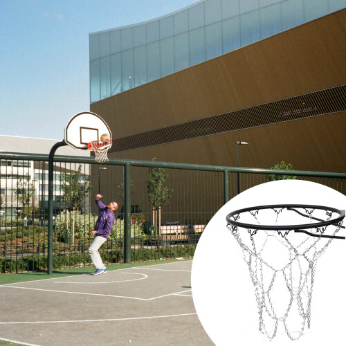 Klassisk Stålkedja Basketbollsnät 2