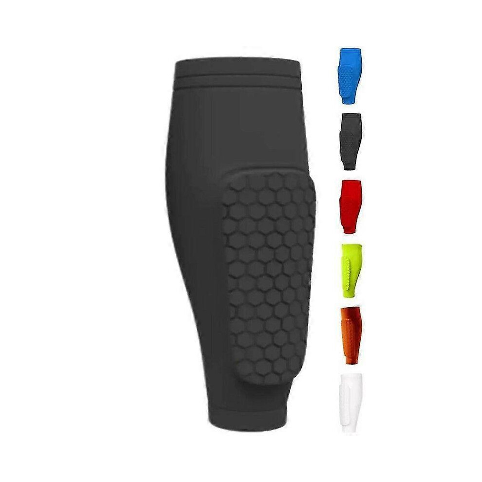 Kikidex (M, Green) Shin Defender Kidsshindefender Compression Sleeve With Honeycomb Pads