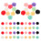 100Pcs Resinrosor Blommor Flatback Diy Cabochons 18 Mm 11
