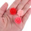 100Pcs Resinrosor Blommor Flatback Diy Cabochons 18 Mm 4