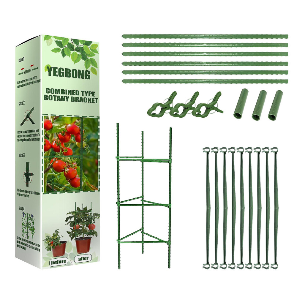 Kikidex (As Show, One Size) Plant Climbing Vine Rack Flower Stand Can Be Stacked And Combined To Connect Gardening Flower Stand