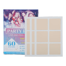 60pcs Clear Party Relief Patches