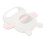 (Pink) Pink Silicone Baby Pacifier Teether Anti-Drop 5