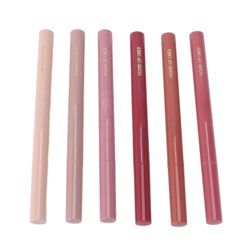 6 Farben Flüssiger Lippenstift wasserfest 0,6ml Matte 2