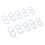 10PCS Reusable Silicone Ingrown Toenail Corrector 2