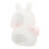 (Pink) Pink Silicone Baby Pacifier Teether Anti-Drop 2