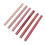 6 Farben Flüssiger Lippenstift wasserfest 0,6ml Matte 4