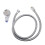 G1/2 Interface Transparent Salon Sink Spray Hose 120cm 1