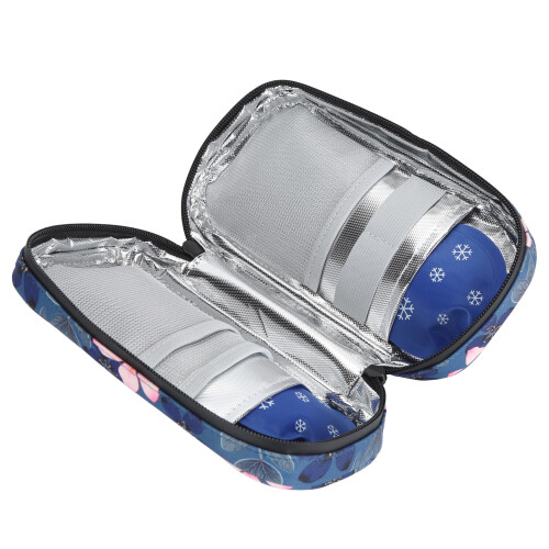 (Type 1) Insulin-Kühltasche mit 2 Kühlakkus für Stift 1