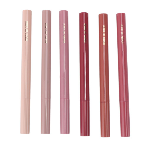 6 Farben Flüssiger Lippenstift wasserfest 0,6ml Matte 1
