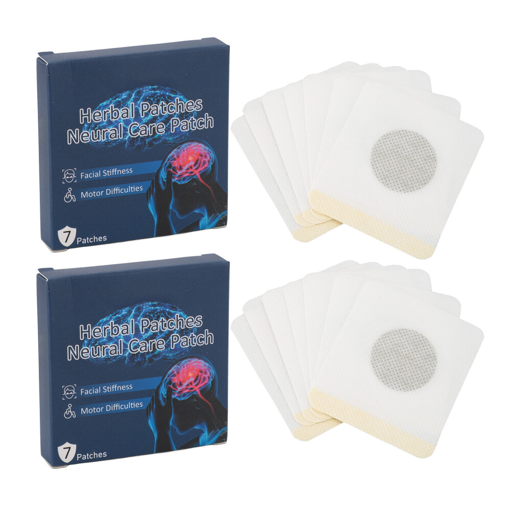 14pcs Herbal Body Care Patches Relieve Throat Discomfort Acupressure