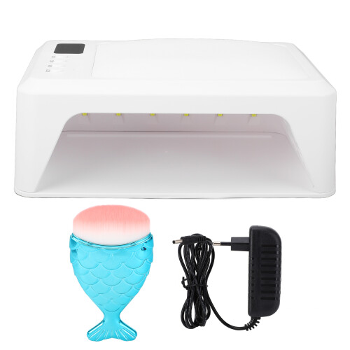 (EU Plug) UV Nail Lamp Hand Pillow 100-240V US