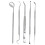 5x Plaque Remover Tooth Scraper with Mirror 1