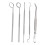 5pc Stainless Steel Oral Care Tool Set for Home Use 1