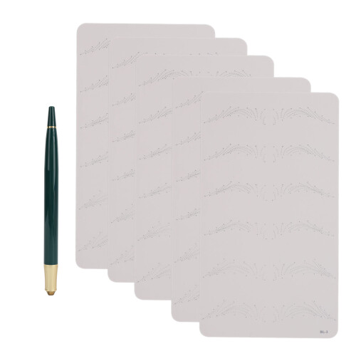 (BL‑3) 5x Ooglid Training Skin + Tattoo Pen BL-4