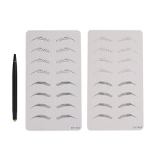 Microblading Oefenkit Handpen 2st Silicone Huid