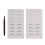 Microblading Oefenkit Handpen 2st Silicone Huid 1