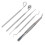 5pc Stainless Steel Oral Care Tool Set for Home Use 2