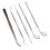 5pc Stainless Steel Oral Care Tool Set for Home Use 4