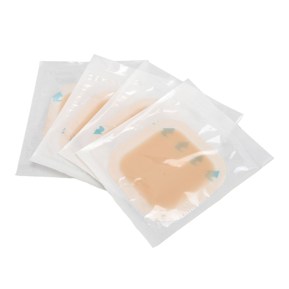 4pcs Hydrocolloid Wound Dressing Ultra Thin Self Adhesive Patches