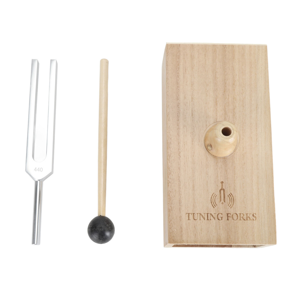 Aluminum Alloy Tuning Fork Anxiety Relief Stress Healing with Mallet