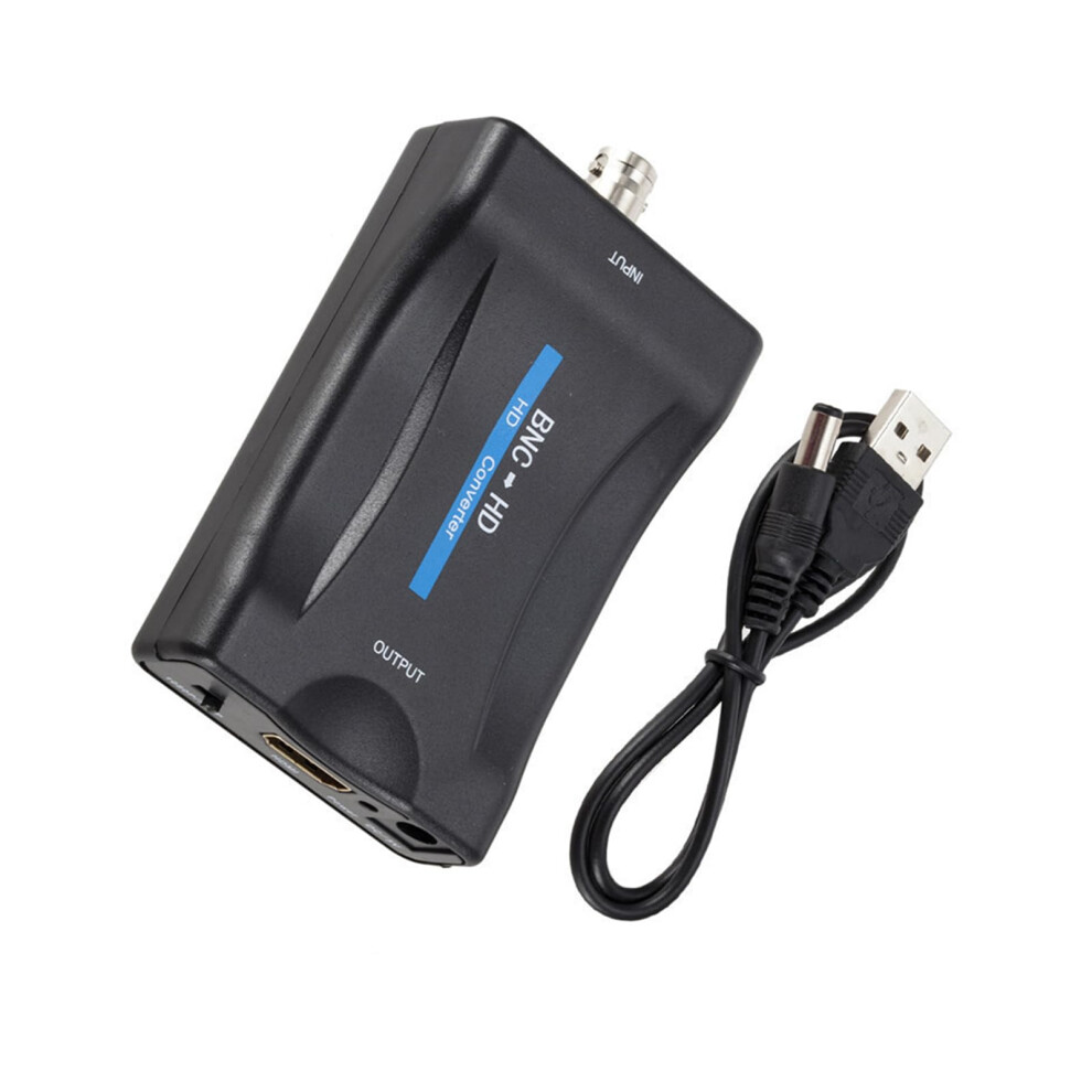 Bnc To Multimedia Interfaces Converter Adapter For Cvbs Analog Video And Audio Input 1080P Output For Cctv Monitors 9067246430887