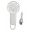 (White) Ventilatore USB Ricaricabile Silenzioso Portatile 1