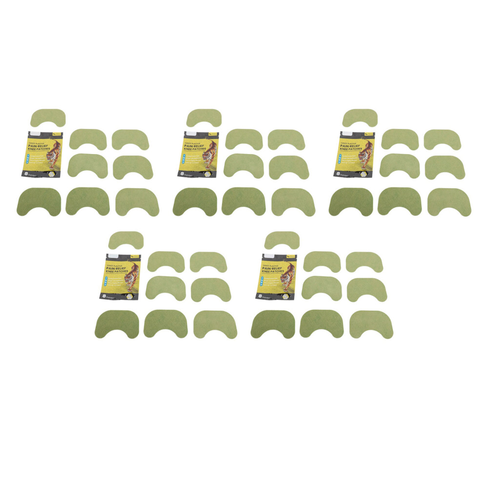 40Pcs Knee Relief Patches Breathable Heat Patches for Muscle Joint