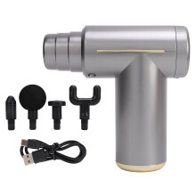 1500mAh Mini Massage Gun 6 Gears USB Charging 4 Heads