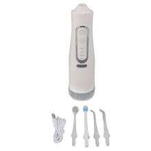 Kabellose Munddusche 310ML Wiederaufladbar 4 Düsen