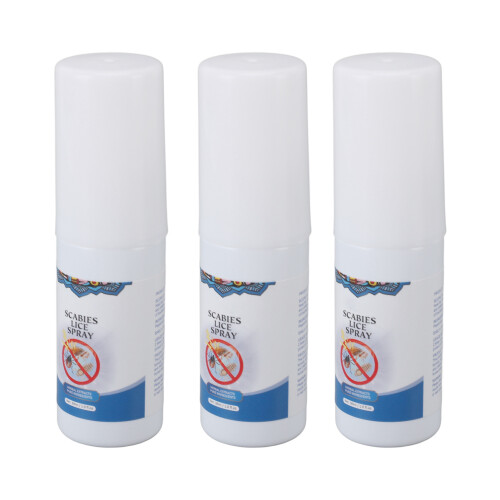 3pcs Head Lice Spray Plant Based 30ml 2