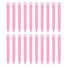 (Pink) 20 Stck Magnetstift Maniküre-Werkzeug für Salon Pink