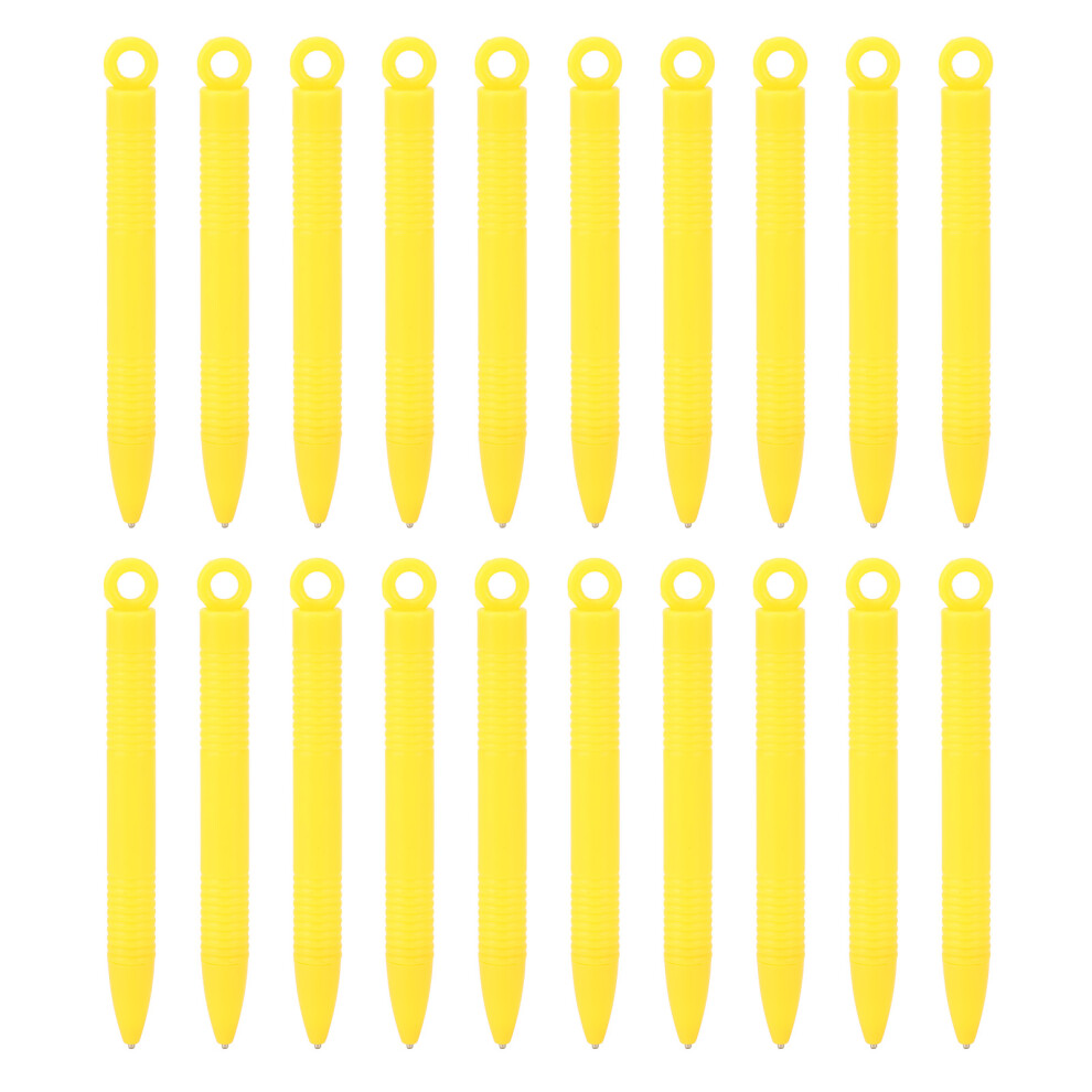 Yellow/Pink () 20Pcs Magnetic Pen Manicure Tool For Salon