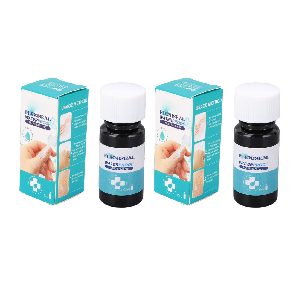 2Pcs 10ml Liquid Bandage Waterproof Emergency Wound Healing